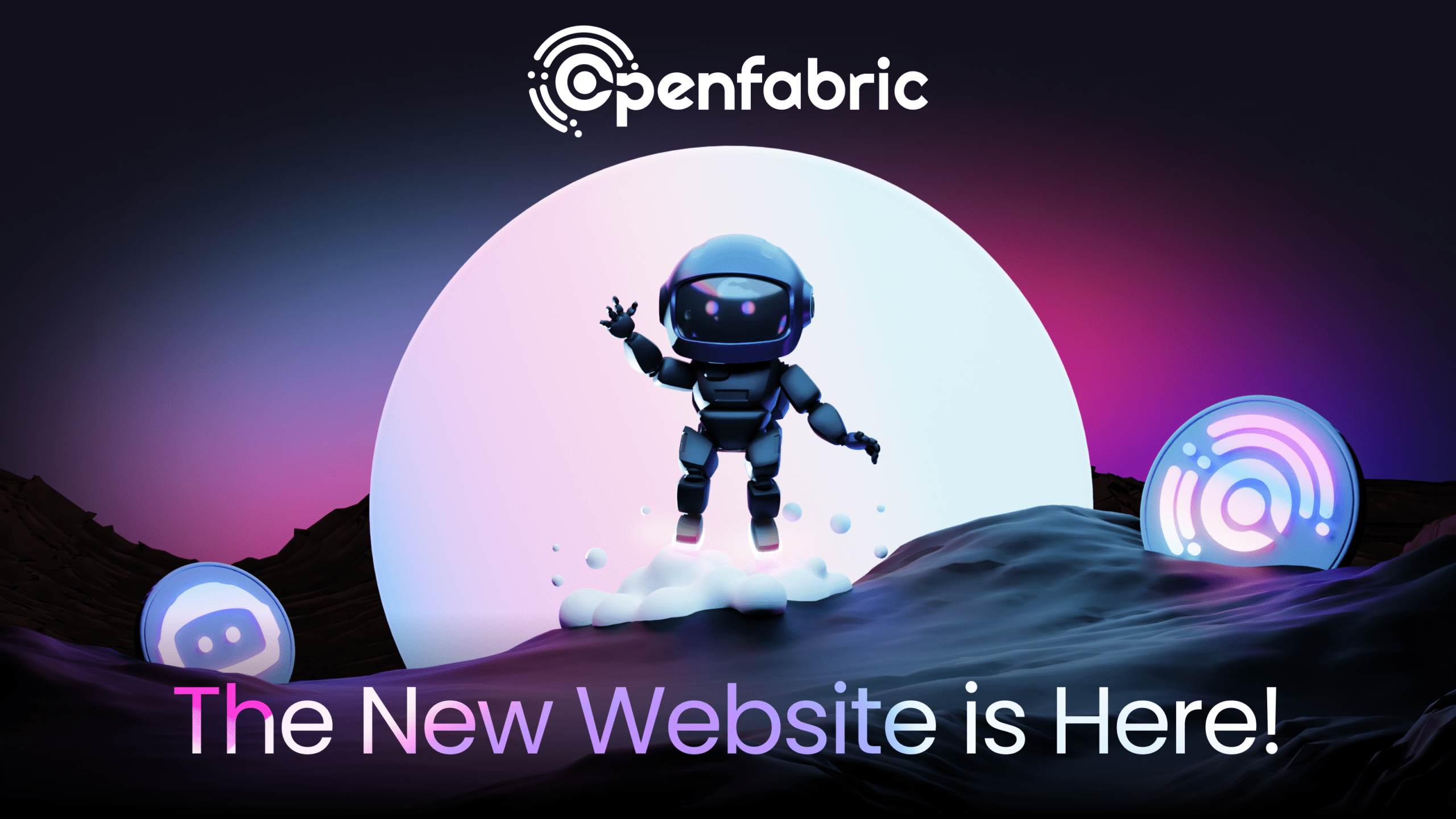 The new Openfabric AI website